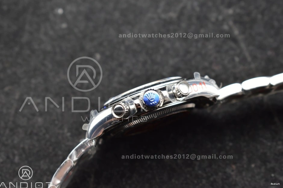 Edition Black Bracelet on V5 126509 Silver Dial 1:1 SS QF SH4131 Best Daytona 1107